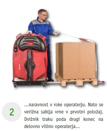 Ergopack enostaven način povezovanja s PET plasticnim trakom